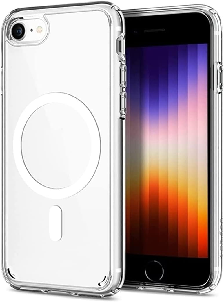 iPhone SE 2020 Kılıf Şeffaf Magnetic Wireless Uyumlu Kapak