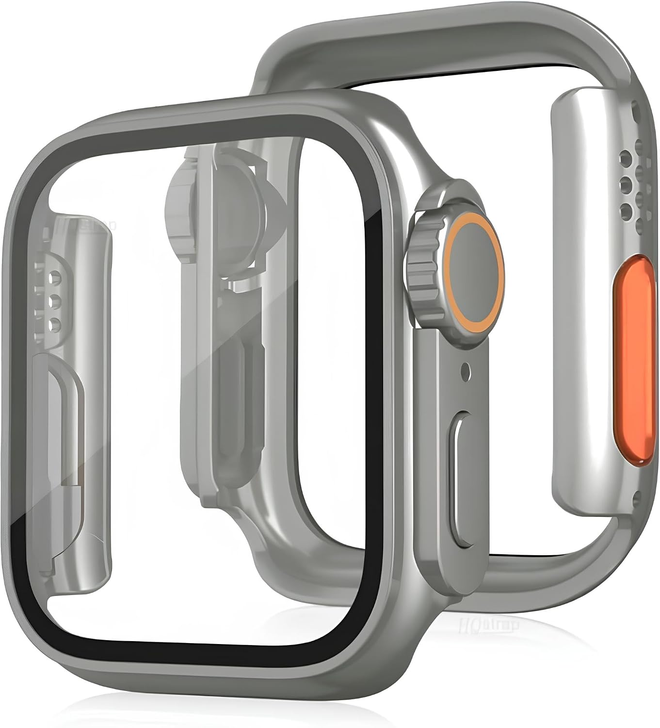 Apple Watch 10 46MM Watch İçin Ekran Koruyucu Kılıf Ultra Görünümlü Kılıf Tam Kaplayan Watch Kasa Koruyucu Kılıf Ultra Görünümü Veren Kılıf Apple Watch 10 46MM ile Uyumludur
