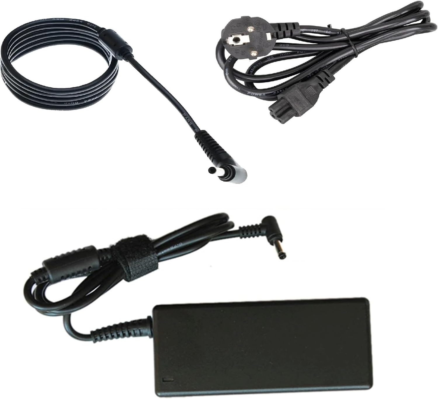 Notebook Adaptör - W15-045N2B, W15-065N1A, W15-065N1B, W15-065NIA, W15-065NIB, W16-045N3A, W16-045N3B, W19-045N3B Muadili ile uyumlu PRS-011